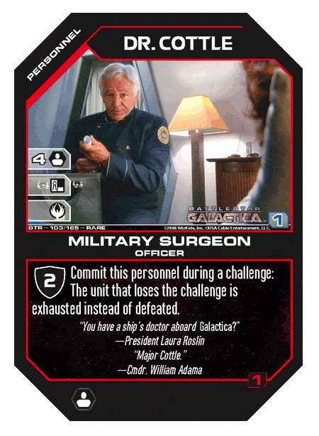 Dr. Cottle, Military Surgeon